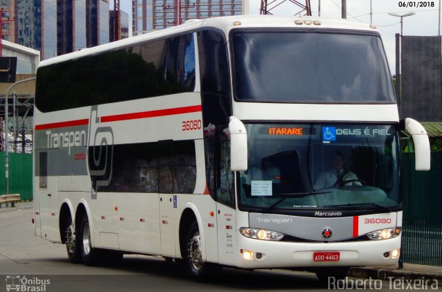 Transpen Transporte Coletivo e Encomendas 36080 na cidade de São Paulo, São Paulo, Brasil, por Roberto Teixeira. Número da foto: #5642970.