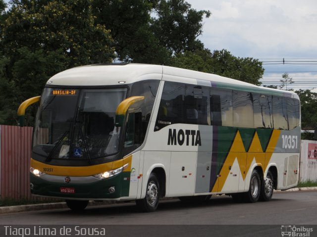 Viação Motta 10351 na cidade de Brasília, Distrito Federal, Brasil, por Tiago Lima de Sousa. Número da foto: #5641332.