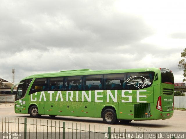 Auto Viação Catarinense 3447 na cidade de Curitiba, Paraná, Brasil, por André Luiz Gomes de Souza. ID da foto: 5642111.