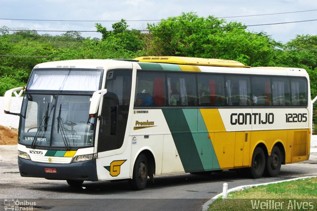 Empresa Gontijo de Transportes 12205 na cidade de Aracaju, Sergipe, Brasil, por Weiller Alves. ID da foto: 5642769.