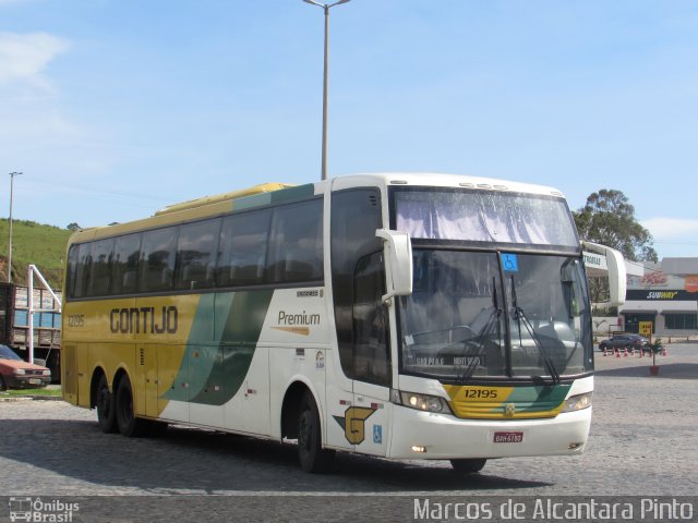 Empresa Gontijo de Transportes 12195 na cidade de Perdões, Minas Gerais, Brasil, por Marcos de Alcantara Pinto. Número da foto: #5641352.