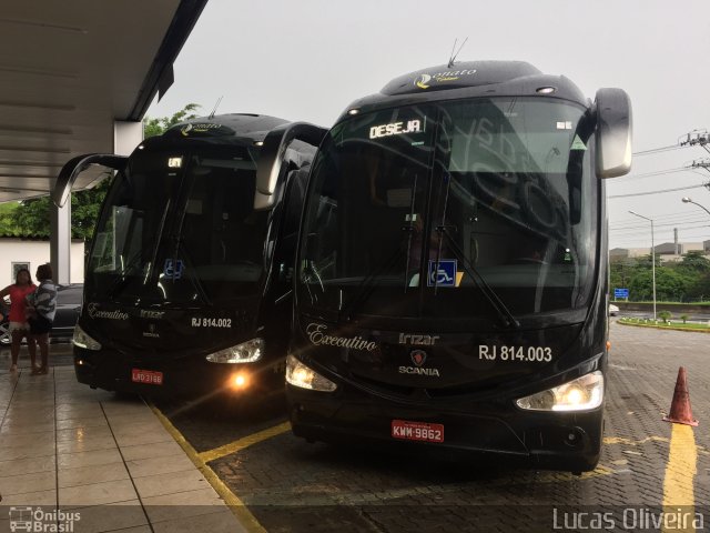 Donato Transportes e Turismo RJ 814.003 na cidade de Itaguaí, Rio de Janeiro, Brasil, por Lucas Oliveira. ID da foto: 5642145.