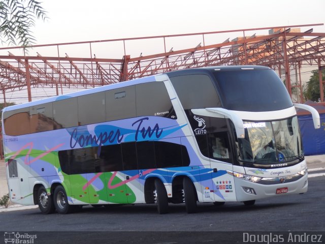 ComperTur Transportes Turísticos 12260 na cidade de Trindade, Goiás, Brasil, por Douglas Andrez. Número da foto: #5642436.