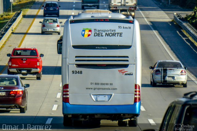 TDN - Transportes del Norte 9348 na cidade de San Juan del Río, Querétaro, México, por Omar Ramírez Thor2102. ID da foto: 5642193.