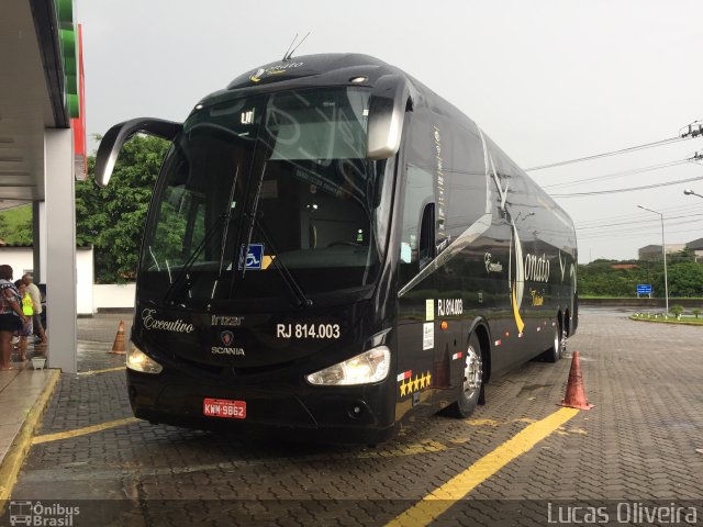 Donato Transportes e Turismo RJ 814.003 na cidade de Itaguaí, Rio de Janeiro, Brasil, por Lucas Oliveira. ID da foto: 5642150.