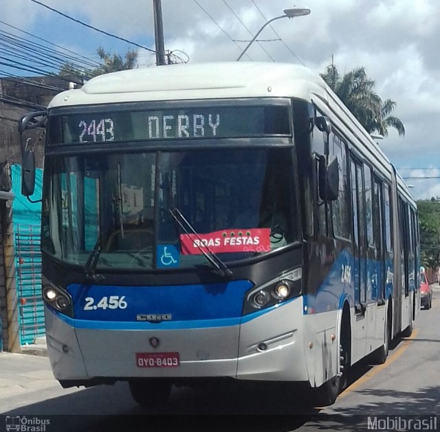 Mobibrasil São Lourenço >>> Mobi-PE 2.456 na cidade de Recife, Pernambuco, Brasil, por Daniel  Julio. Número da foto: #5643714.