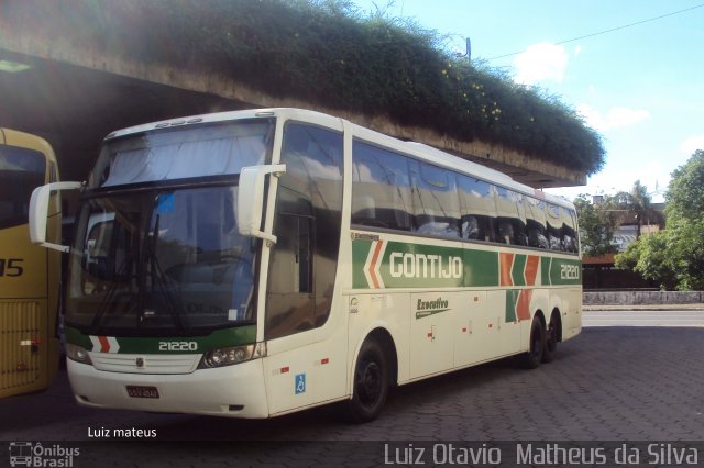 Empresa Gontijo de Transportes 21220 na cidade de Belo Horizonte, Minas Gerais, Brasil, por Luiz Otavio Matheus da Silva. ID da foto: 5645027.