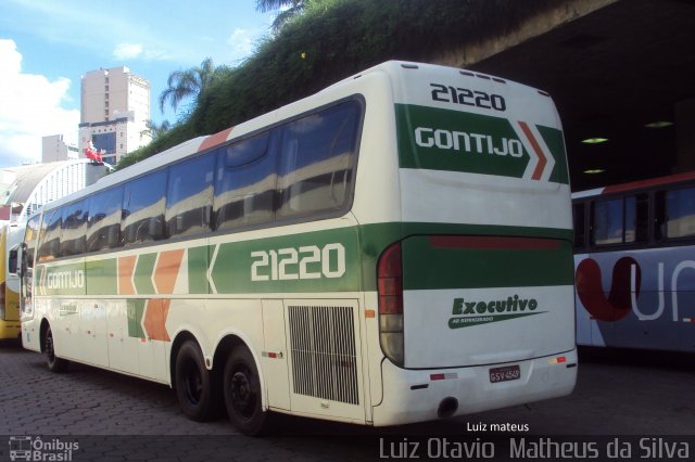 Empresa Gontijo de Transportes 21220 na cidade de Belo Horizonte, Minas Gerais, Brasil, por Luiz Otavio Matheus da Silva. ID da foto: 5645030.