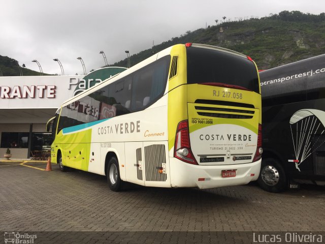 Costa Verde Transportes RJ 217.058 na cidade de Itaguaí, Rio de Janeiro, Brasil, por Lucas Oliveira. Número da foto: #5644006.