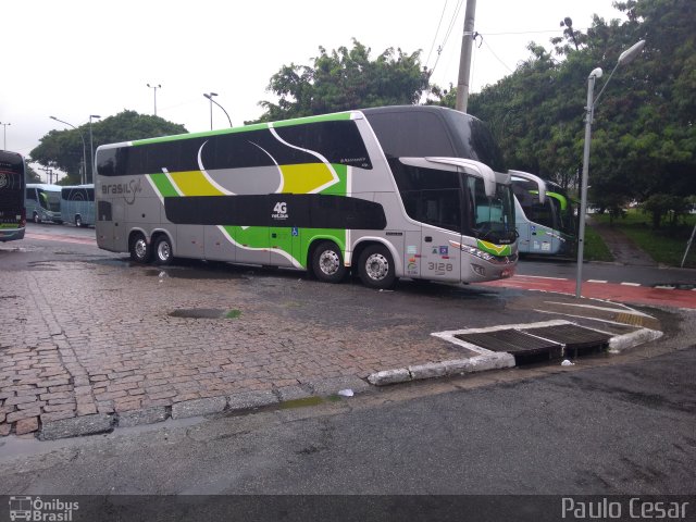 Brasil Sul Linhas Rodoviárias 3128 na cidade de São Paulo, São Paulo, Brasil, por Paulo Cesar. ID da foto: 5645310.