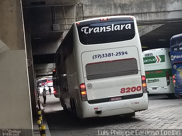 Translara Turismo 8200 na cidade de Belo Horizonte, Minas Gerais, Brasil, por Luis Philippe Cardoso Coelho. Número da foto: #5644976.