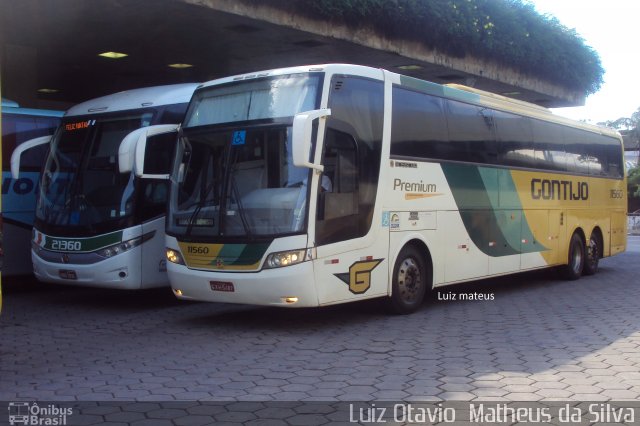 Empresa Gontijo de Transportes 11560 na cidade de Belo Horizonte, Minas Gerais, Brasil, por Luiz Otavio Matheus da Silva. ID da foto: 5645019.