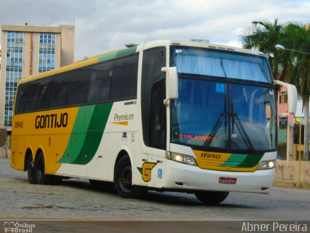 Empresa Gontijo de Transportes 11940 na cidade de Governador Valadares, Minas Gerais, Brasil, por Abner Pereira. ID da foto: 5646181.