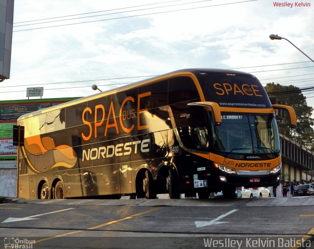 Expresso Nordeste 5400 na cidade de Sorocaba, São Paulo, Brasil, por Weslley Kelvin Batista. Número da foto: #5644877.