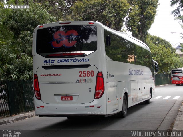 Viação São Cristóvão 2580 na cidade de São Paulo, São Paulo, Brasil, por Whitiney Siqueira. Número da foto: #5644327.
