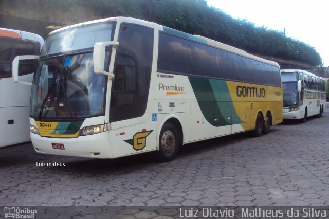 Empresa Gontijo de Transportes 11840 na cidade de Belo Horizonte, Minas Gerais, Brasil, por Luiz Otavio Matheus da Silva. ID da foto: 5645054.