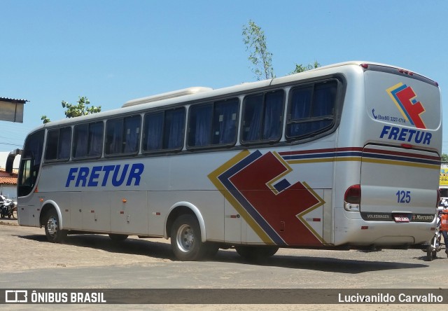 Fretur Transportes e Turismo 125 na cidade de Barras, Piauí, Brasil, por Lucivanildo Carvalho. ID da foto: 6193027.