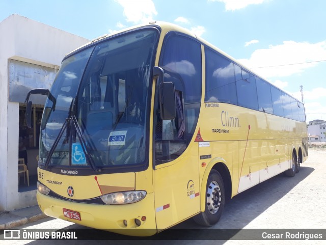 Viação Itapemirim 8881 na cidade de Surubim, Pernambuco, Brasil, por Cesar Rodrigues. ID da foto: 6193099.