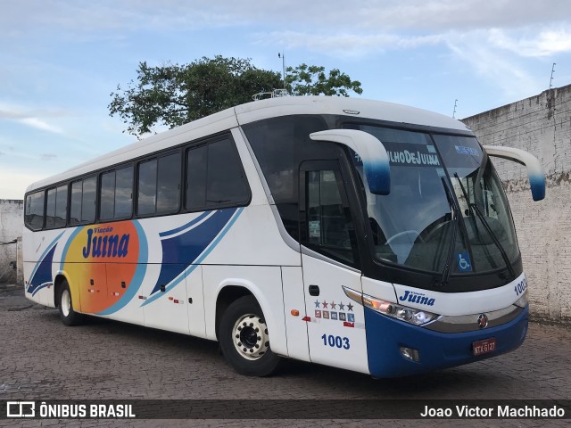 Viação Juína 1003 na cidade de Cuiabá, Mato Grosso, Brasil, por Joao Victor Machhado. Número da foto: #6193200.