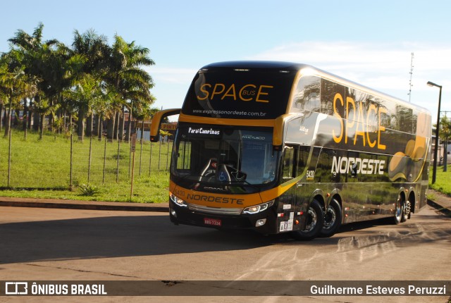 Expresso Nordeste 5430 na cidade de Campo Mourão, Paraná, Brasil, por Guilherme Esteves Peruzzi. Número da foto: #6193804.