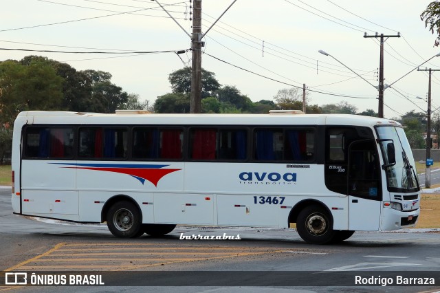 AVOA - Auto Viação Ourinhos Assis 13467 na cidade de Assis, São Paulo, Brasil, por Rodrigo Barraza. ID da foto: 6195514.