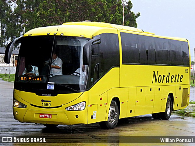 Viação Nordeste 1550 na cidade de Natal, Rio Grande do Norte, Brasil, por Willian Pontual. Número da foto: #6195674.
