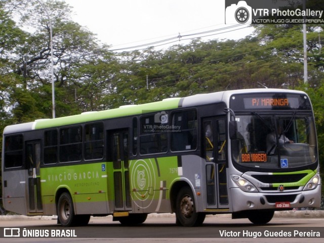 Viação Garcia 7579 na cidade de Maringá, Paraná, Brasil, por Victor Hugo Guedes Pereira. ID da foto: 6194930.