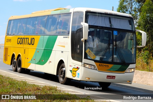 Empresa Gontijo de Transportes 12045 na cidade de Caeté, Minas Gerais, Brasil, por Rodrigo Barraza. ID da foto: 6195459.