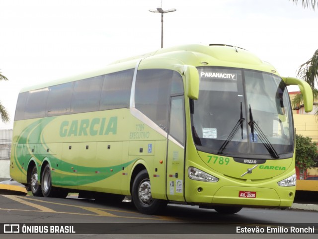 Viação Garcia 7789 na cidade de Londrina, Paraná, Brasil, por Estevão Emilio Ronchi. ID da foto: 6193524.