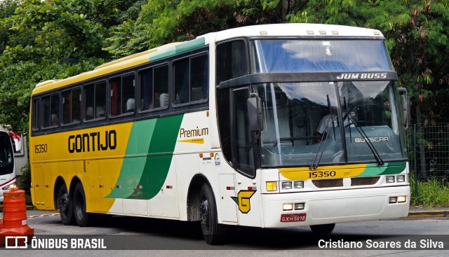 Empresa Gontijo de Transportes 15350 na cidade de São Paulo, São Paulo, Brasil, por Cristiano Soares da Silva. ID da foto: 6212254.