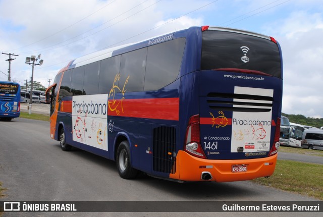 Viação Piracicabana 1461 na cidade de São Paulo, São Paulo, Brasil, por Guilherme Esteves Peruzzi. ID da foto: 6211866.