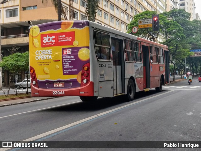 Laguna Auto Ônibus 23041 na cidade de Belo Horizonte, Minas Gerais, Brasil, por Pablo Henrique. ID da foto: 6212378.