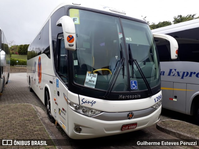 Sango Transportes Turísticos 1200 na cidade de São Paulo, São Paulo, Brasil, por Guilherme Esteves Peruzzi. Número da foto: #6213607.