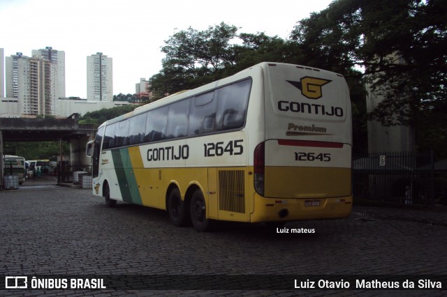 Empresa Gontijo de Transportes 12645 na cidade de Belo Horizonte, Minas Gerais, Brasil, por Luiz Otavio Matheus da Silva. ID da foto: 6213905.