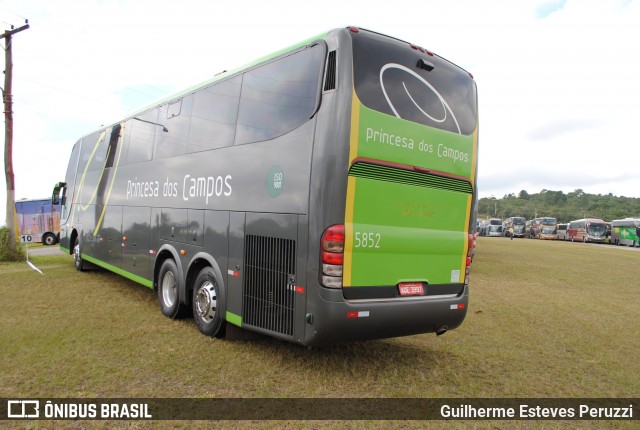 Expresso Princesa dos Campos 5852 na cidade de São Paulo, São Paulo, Brasil, por Guilherme Esteves Peruzzi. Número da foto: #6213667.