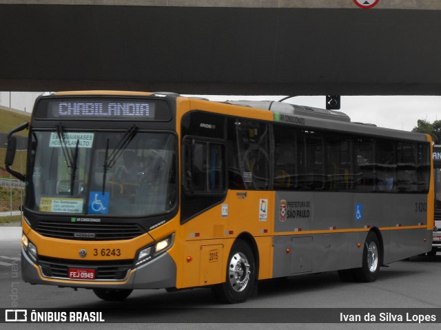 Transunião Transportes 3 6243 na cidade de Brasil, por Ivan da Silva Lopes. Número da foto: #6216848.