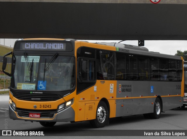 Transunião Transportes 3 6243 na cidade de Brasil, por Ivan da Silva Lopes. ID da foto: 6216848.