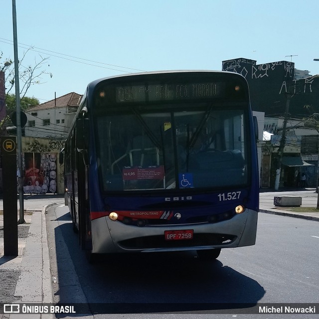 Viação Pirajuçara 11.527 na cidade de São Paulo, São Paulo, Brasil, por Michel Nowacki. Número da foto: #6215716.