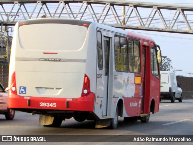 Transbus Transportes > Gávea Transportes 29345 na cidade de Belo Horizonte, Minas Gerais, Brasil, por Adão Raimundo Marcelino. ID da foto: 6216559.