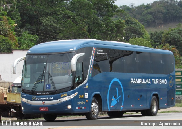 Pampulha Turismo 242 na cidade de Conselheiro Lafaiete, Minas Gerais, Brasil, por Rodrigo  Aparecido. Número da foto: #6216689.