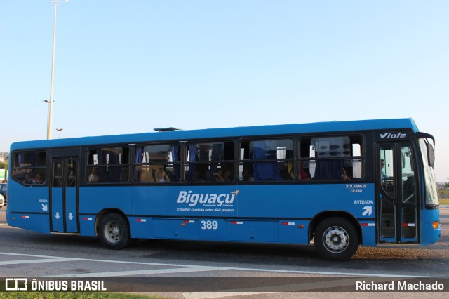 Biguaçu Transportes Coletivos Administração e Participação 389 na cidade de Florianópolis, Santa Catarina, Brasil, por Richard Machado. ID da foto: 6215424.