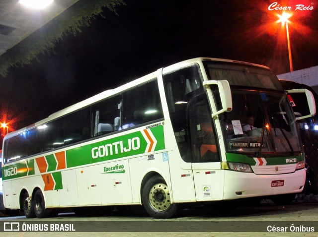 Empresa Gontijo de Transportes 11620 na cidade de Belo Horizonte, Minas Gerais, Brasil, por César Ônibus. ID da foto: 6216279.