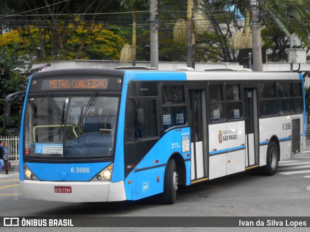 Viação Paratodos > São Jorge > Metropolitana São Paulo > Mobibrasil 6 3566 na cidade de Brasil, por Ivan da Silva Lopes. Número da foto: #6216826.