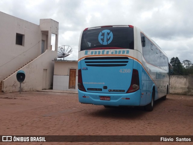Emtram 4260 na cidade de Barra da Estiva, Bahia, Brasil, por Flávio  Santos. Número da foto: #6215596.