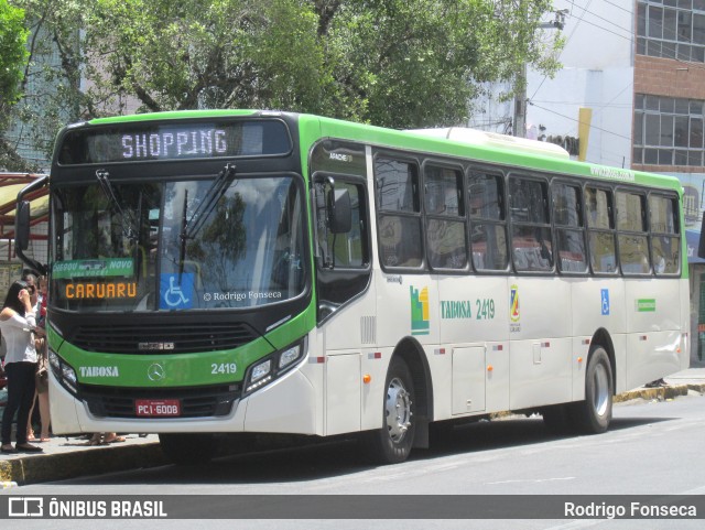 Auto Viação Tabosa 2419 na cidade de Caruaru, Pernambuco, Brasil, por Rodrigo Fonseca. Número da foto: #6216463.