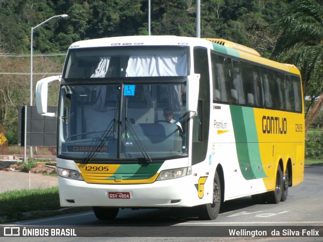 Empresa Gontijo de Transportes 12905 na cidade de Viana, Espírito Santo, Brasil, por Wellington  da Silva Felix. ID da foto: 6216269.