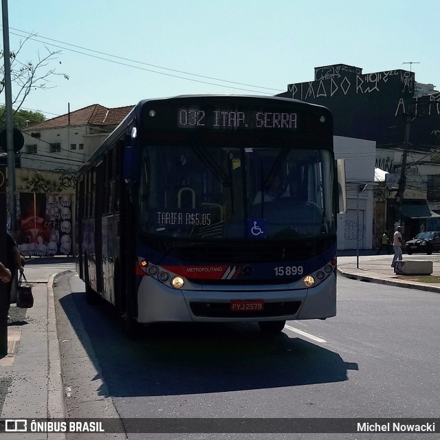 Viação Miracatiba 15.899 na cidade de São Paulo, São Paulo, Brasil, por Michel Nowacki. Número da foto: #6215727.