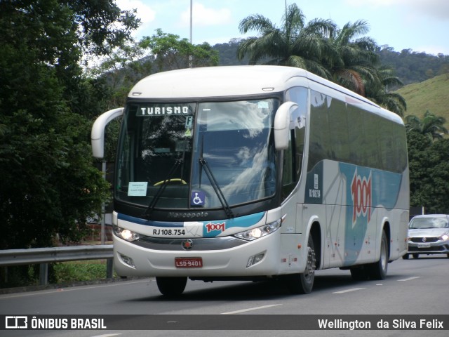 Auto Viação 1001 RJ 108.754 na cidade de Viana, Espírito Santo, Brasil, por Wellington  da Silva Felix. ID da foto: 6216119.