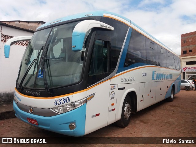 Emtram 4330 na cidade de Barra da Estiva, Bahia, Brasil, por Flávio  Santos. Número da foto: #6215597.