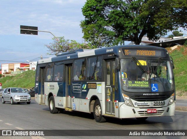 Independência > Trans Oeste Transportes 30868 na cidade de Belo Horizonte, Minas Gerais, Brasil, por Adão Raimundo Marcelino. ID da foto: 6218026.